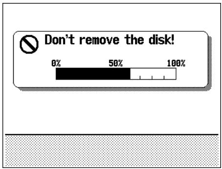 YAMAHA CVP-109-107-105-700 - Execute the format operation. - 2