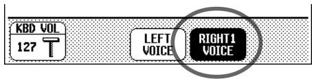 YAMAHA CVP-109-107-105-700 - Changing the Main Voice in Split Mode - 1