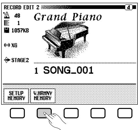 YAMAHA CVP-109-107-105-700 - ■ Adding Vocal Harmony Data to a Song - 4