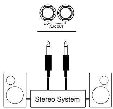 YAMAHA CVP-109-107-105-700 - AUX OUT Jacks - 1
