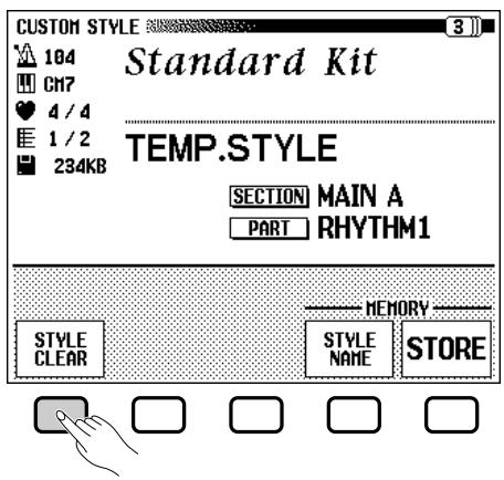 YAMAHA CVP-109-107-105-700 - STYLE CLEAR function - 1
