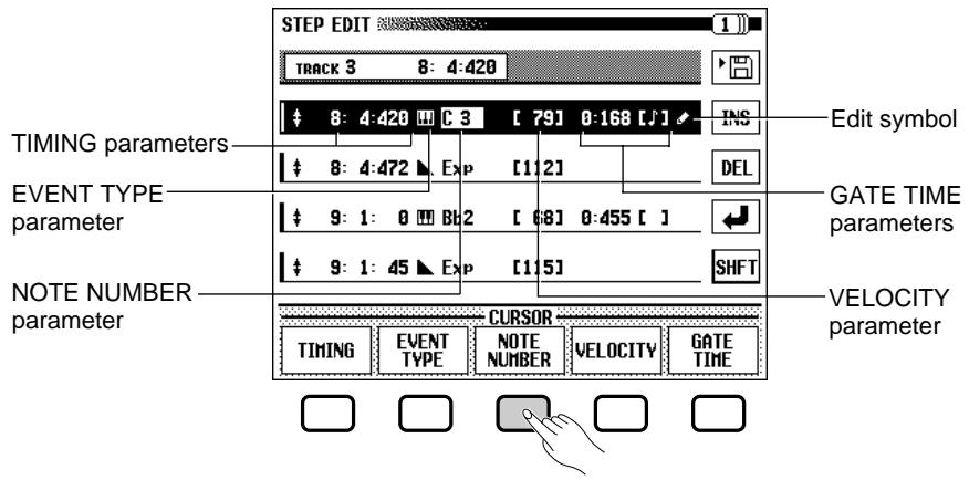 YAMAHA CVP-109-107-105-700 - Select and edit a parameter. - 1