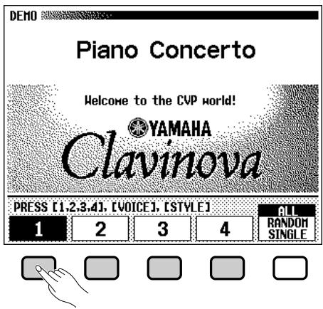YAMAHA CVP-109-107-105-700 - Select the song and start playback. - 1