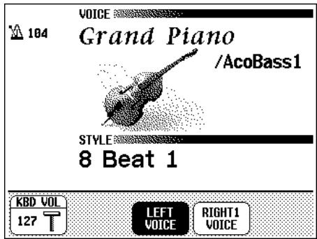 YAMAHA CVP-109-107-105-700 - Call up the Split mode. - 2