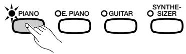 YAMAHA CVP-109-107-105-700 - Changing a Setting in a Menu Display - 1