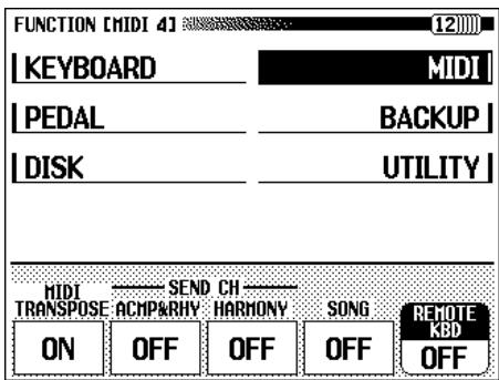 YAMAHA CVP-109-107-105-700 - MIDI Transpose - 1