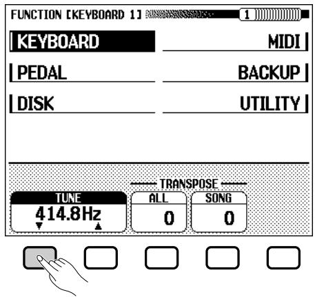 YAMAHA CVP-109-107-105-700 - Resetting a Function's Value - 2