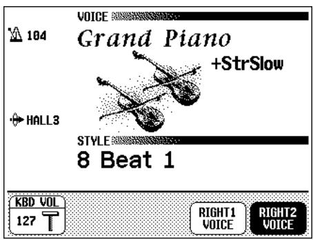 YAMAHA CVP-109-107-105-700 - Call up the Dual mode. - 2