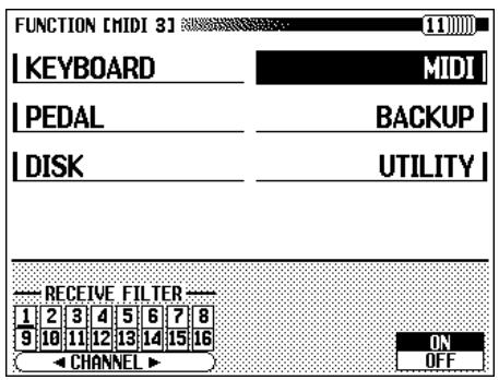 YAMAHA CVP-109-107-105-700 - Select the channel. - 1