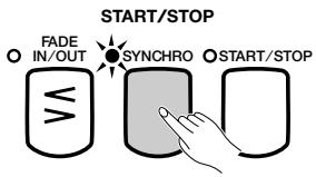 YAMAHA CVP-109-107-105-700 - Set the Synchronized Start function. - 1