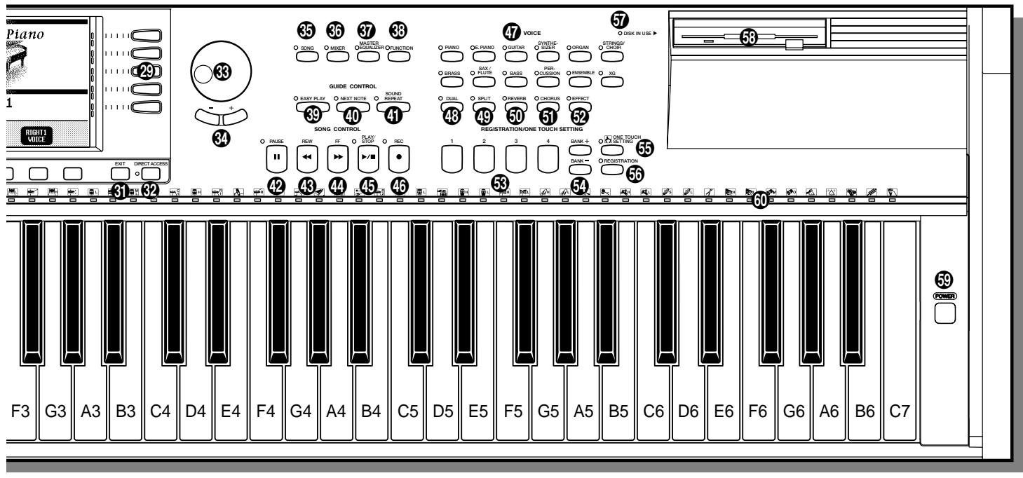YAMAHA CVP-109-107-105-700 - Main Mode Control Section - 2