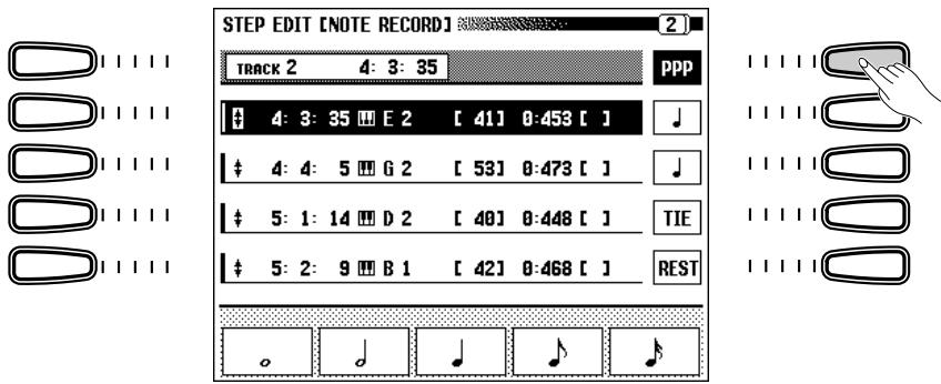 YAMAHA CVP-109-107-105-700 - Select a dynamic. - 1