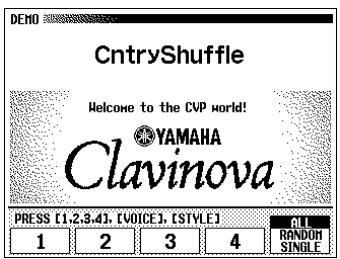 YAMAHA CVP-109-107-105-700 - To listen to a style demo, press the STYLE button corresponding to the desired style category. - 2