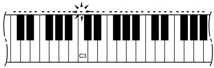 YAMAHA CVP-109-107-105-700 - Change the split point. - 1