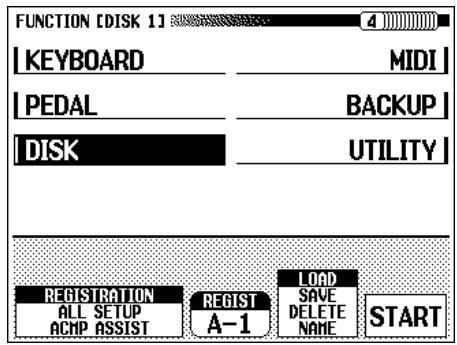 YAMAHA CVP-109-107-105-700 - Select the file type. - 1