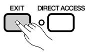YAMAHA CVP-109-107-105-700 - Exit when done. - 1