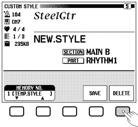 YAMAHA CVP-109-107-105-700 - ■ Deleting Style Files - 1