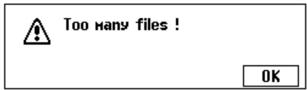 YAMAHA CVP-79A-CVP-69-CVP-69A-CVP-59S - ■ Too Many Files - 1