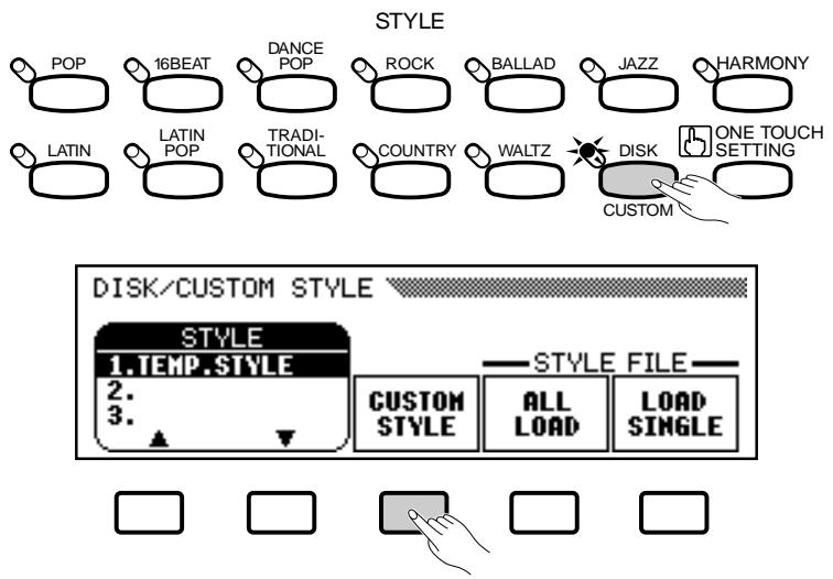 YAMAHA CVP-79A-CVP-69-CVP-69A-CVP-59S - Engage the Custom Style Feature .... - 1