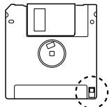 YAMAHA CVP-79A-CVP-69-CVP-69A-CVP-59S - Protecting Your Data (Write Protect Tab) - 1