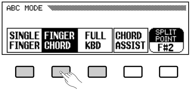 YAMAHA CVP-79A-CVP-69-CVP-69A-CVP-59S - Select an ABC Mode - 1
