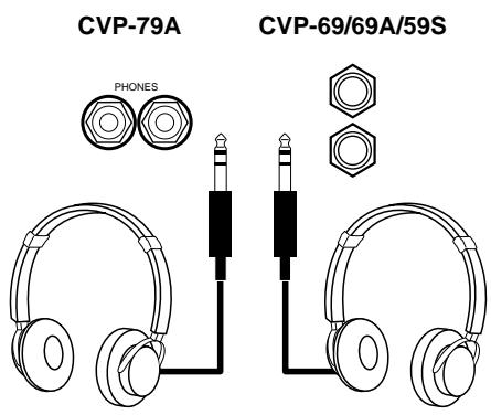 YAMAHA CVP-79A-CVP-69-CVP-69A-CVP-59S - Headphones - 1