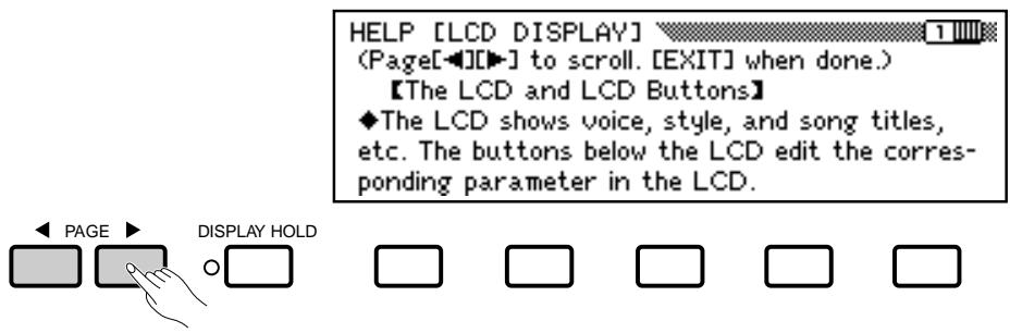 YAMAHA CVP-79A-CVP-69-CVP-69A-CVP-59S - General Operation: The Display & Related Controls - 1