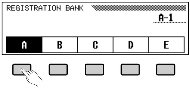 YAMAHA CVP-79A-CVP-69-CVP-69A-CVP-59S - Select a Registration Bank (if necessary) - 2