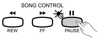 YAMAHA CVP-79A-CVP-69-CVP-69A-CVP-59S - Pause Before the Punch-in Point - 1