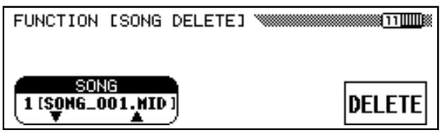 YAMAHA CVP-79A-CVP-69-CVP-69A-CVP-59S - Song Delete - 1