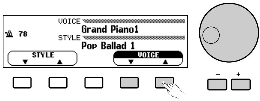 YAMAHA CVP-79A-CVP-69-CVP-69A-CVP-59S - The Display & LCD Buttons - 1