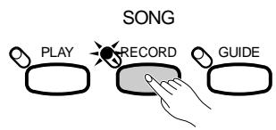 YAMAHA CVP-79A-CVP-69-CVP-69A-CVP-59S - Engage the Record Mode - 2
