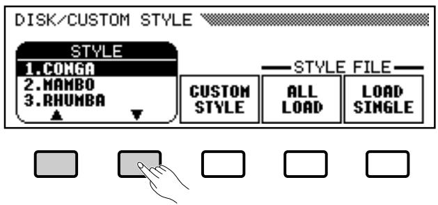 YAMAHA CVP-79A-CVP-69-CVP-69A-CVP-59S - Using Loaded Style Files - 2