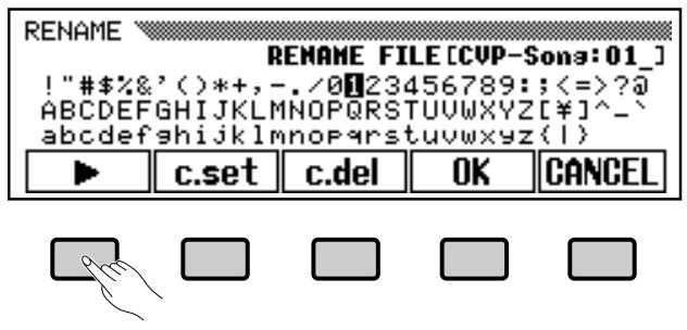 YAMAHA CVP-79A-CVP-69-CVP-69A-CVP-59S - Enter a Name - 1