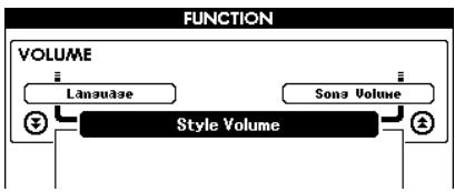 YAMAHA DGX-630 YPG-635 - Press the [FUNCTION] button. - 2