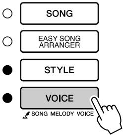 YAMAHA DGX-630 YPG-635 - Select voice number “000” (steps 1 to 2 on page 19). - 1