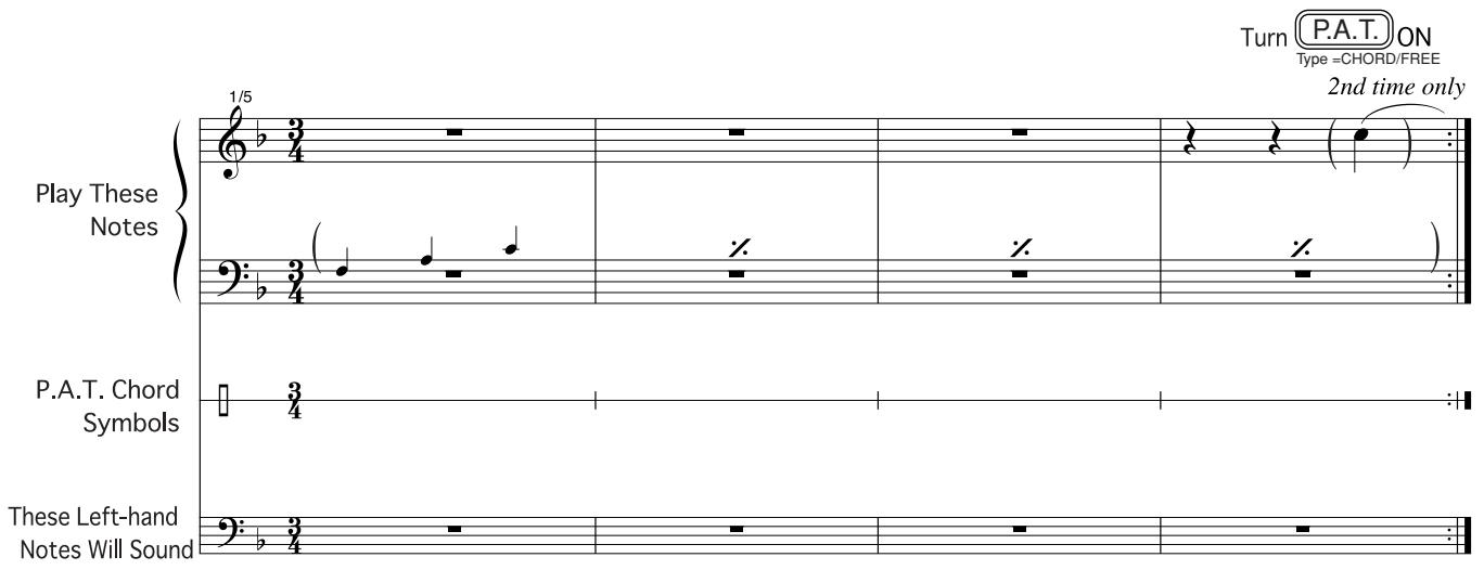 YAMAHA DGX-630 YPG-635 - NOTE - 12