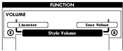 YAMAHA DGX-630 YPG-635 - Press the [FUNCTION] button. - 2