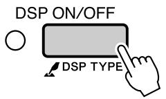 YAMAHA DGX-630 YPG-635 - The "Press & Hold" Symbol - 1