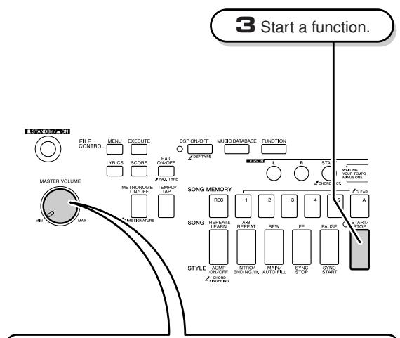 YAMAHA DGX-630 YPG-635 - Basic Operation - 1
