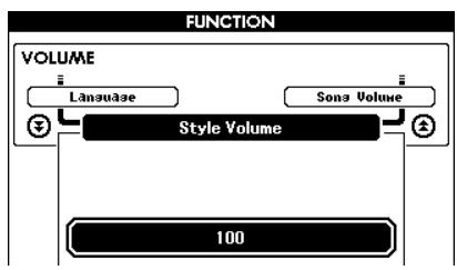 YAMAHA DGX-630 YPG-635 - Press the [FUNCTION] button. - 2