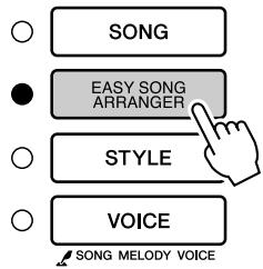 YAMAHA DGX-630 YPG-635 - Press the [EASY SONG ARRANGER] button. The Style Select display will appear. The currently sale - 1