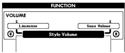 YAMAHA DGX-630 YPG-635 - Selecting and Setting Functions - 2