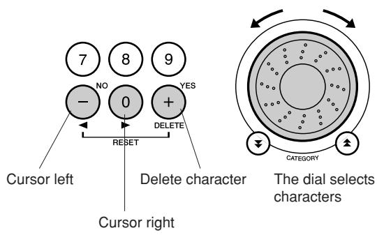 YAMAHA DGX-630 YPG-635 - Press the [EXECUTE] button. A cursor will appear below the first character in the file name. - 1