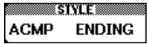 YAMAHA DGX-630 YPG-635 - Press the [INTRO/ENDING/rit.] button. - 2