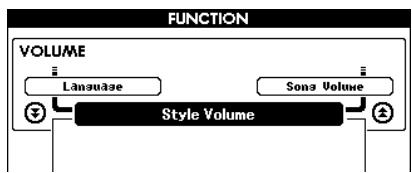 YAMAHA DGX-630 YPG-635 - Press the [FUNCTION] button. - 2