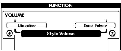 YAMAHA DGX-630 YPG-635 - Press the [FUNCTION] button. - 2