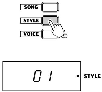 YAMAHA EZ-150 - Utilisation de la fonction style - 3