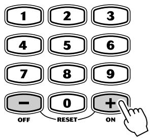 YAMAHA EZ-150 - Utilisation des touches [+] /[-] - 1