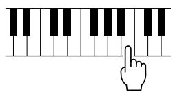 YAMAHA EZ-150 - Utilisation de la fonction lesson - 4